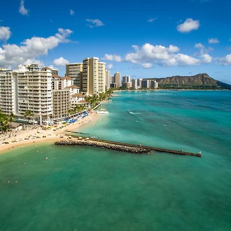 Waikiki Shore Beachfront Honolulu Dış mekan fotoğraf