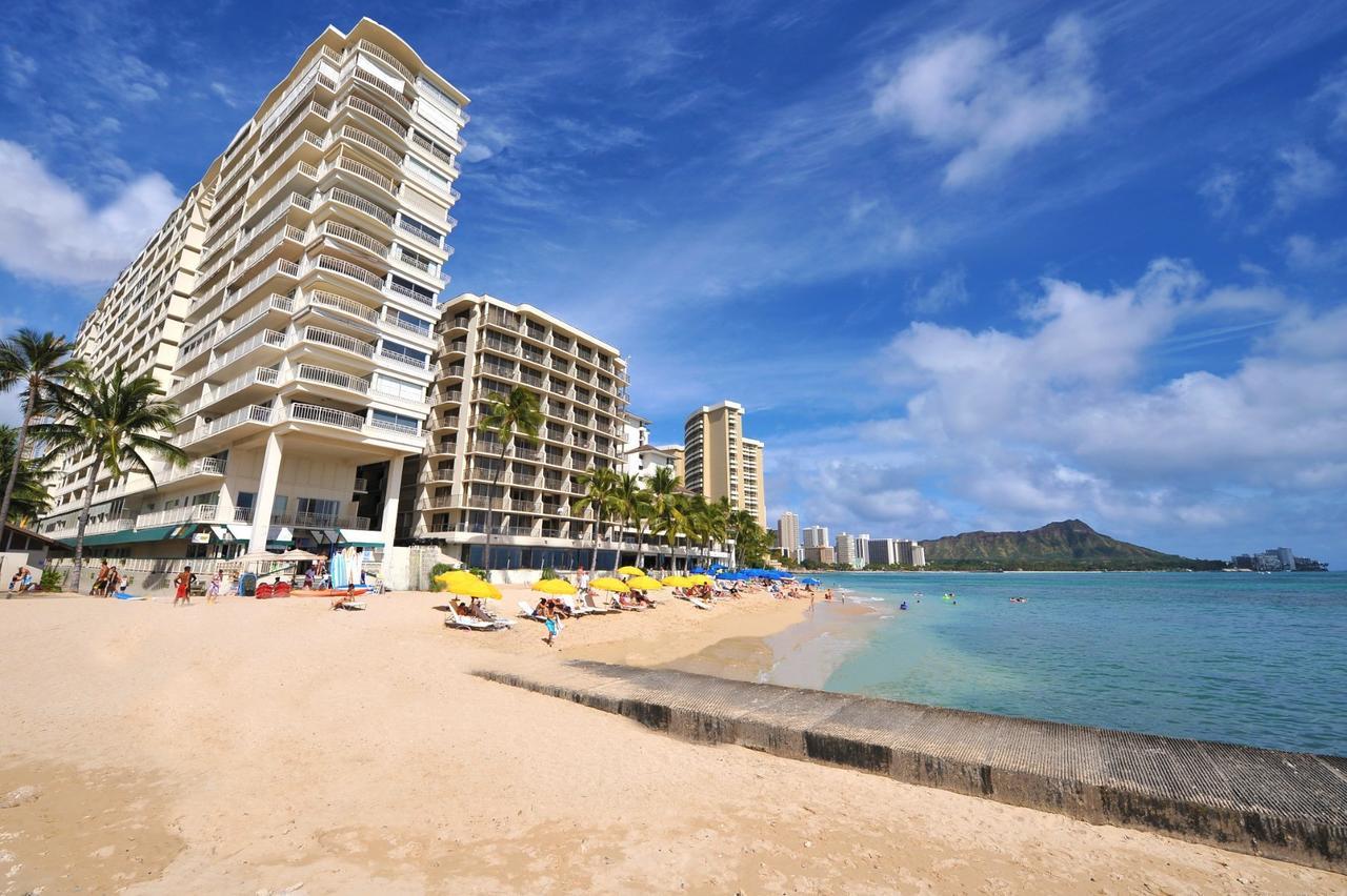 Waikiki Shore Beachfront Honolulu Dış mekan fotoğraf