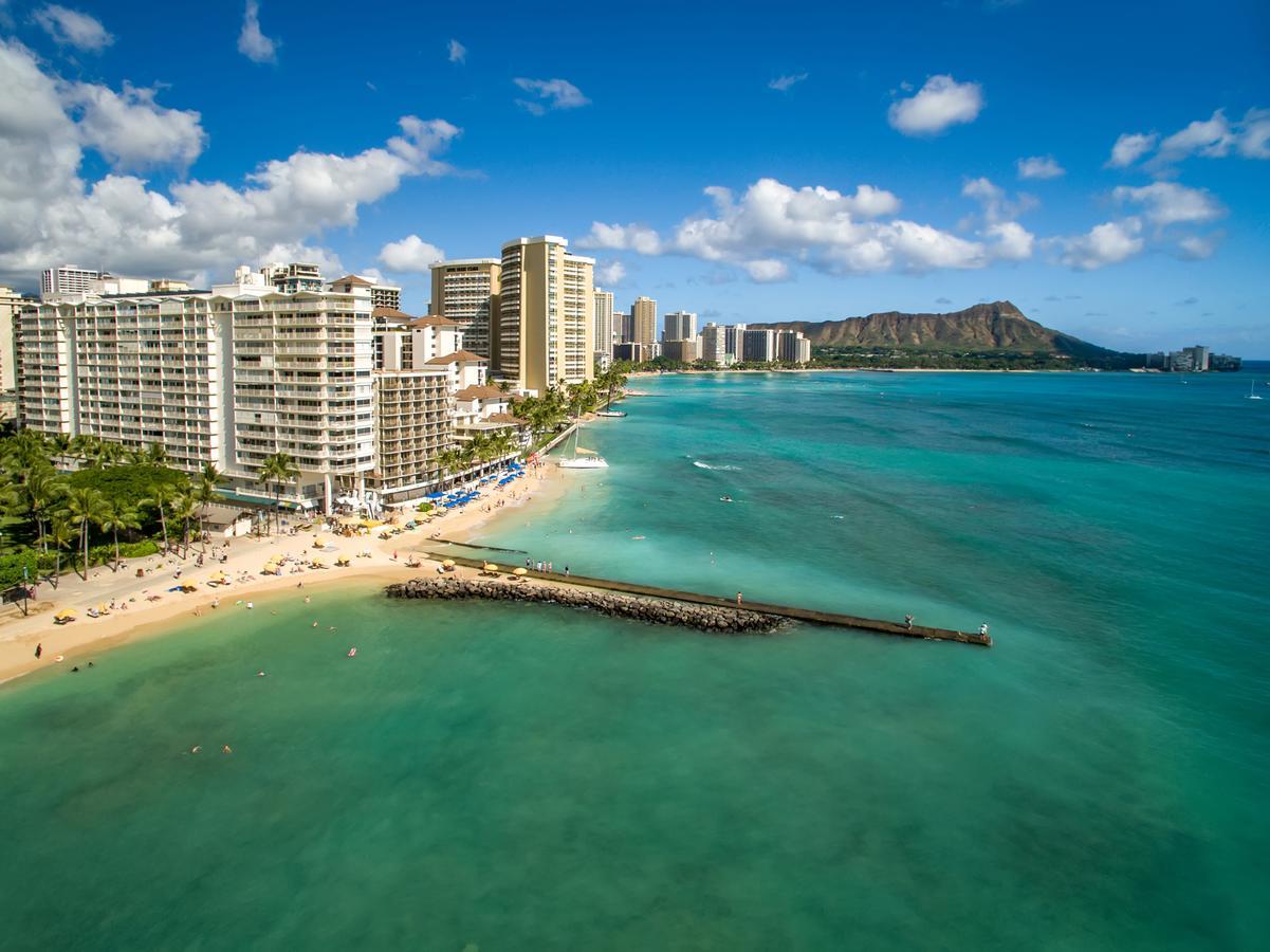 Waikiki Shore Beachfront Honolulu Dış mekan fotoğraf