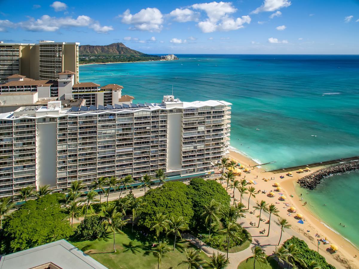 Waikiki Shore Beachfront Honolulu Dış mekan fotoğraf